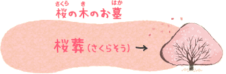 桜の木のお墓【桜葬（さくらそう）】